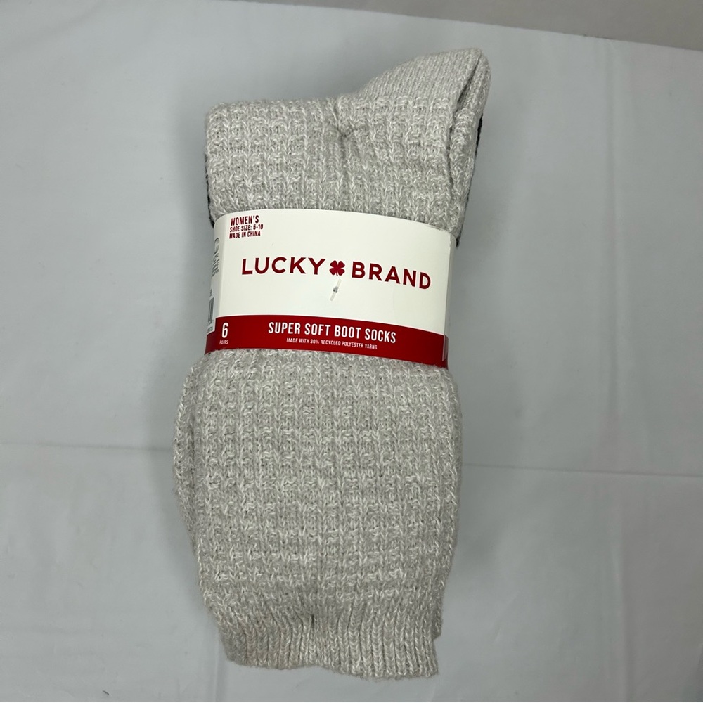 Lucky Brand Super Soft Boot Socks